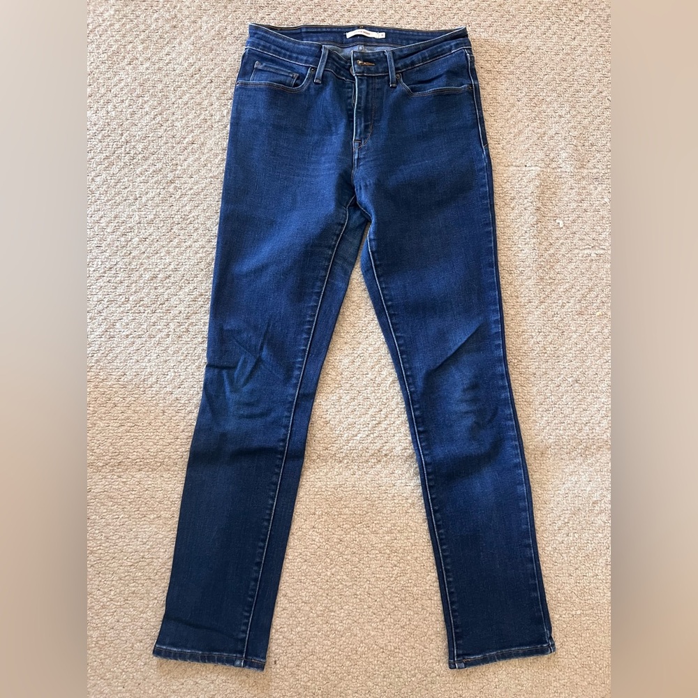 Levi's Mid Rise Skinny Jeans